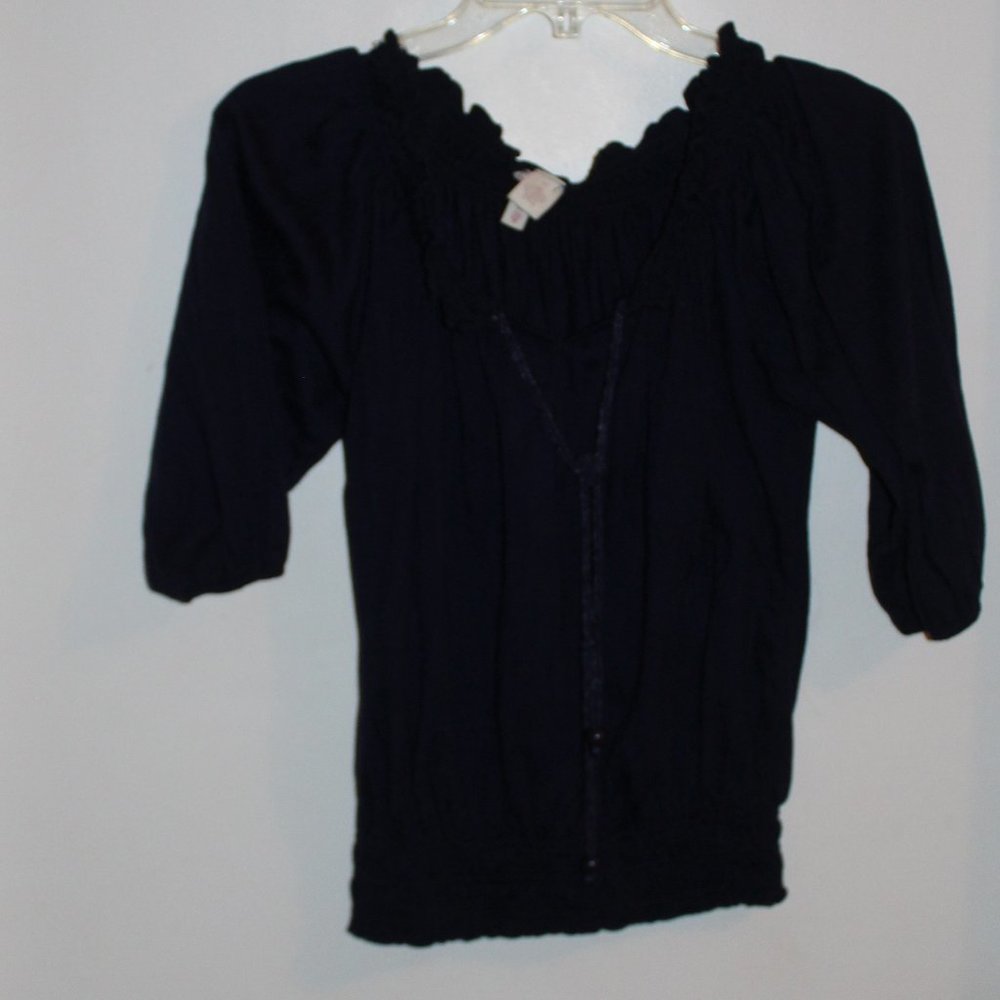 Red Camel Draw String Top Navy